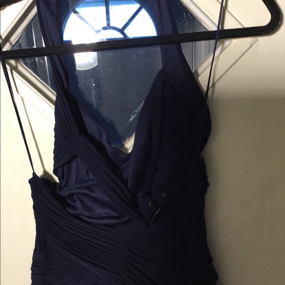 Fully Lined Maxi Dress With Side Split - image 2